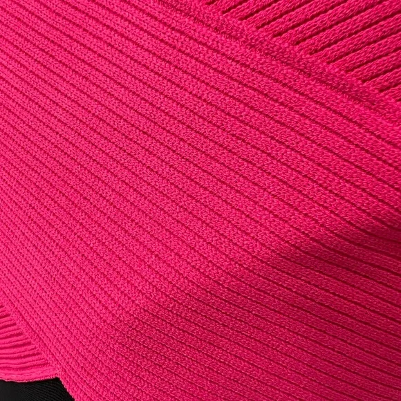 Carolina Herrera Colorblock Knit Midi Dress